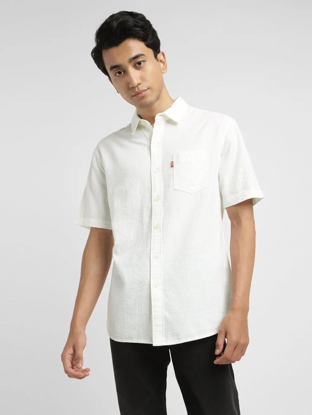 Men's Striped Slim Fit Shirt 1