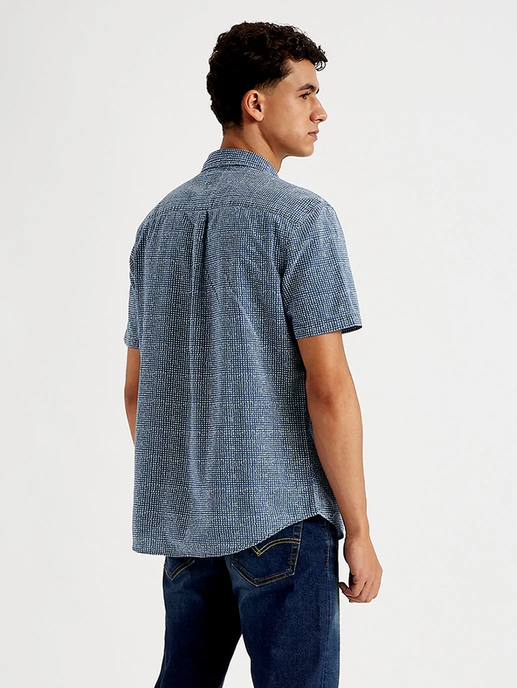 Men's Printed Slim Fit Shirt 4