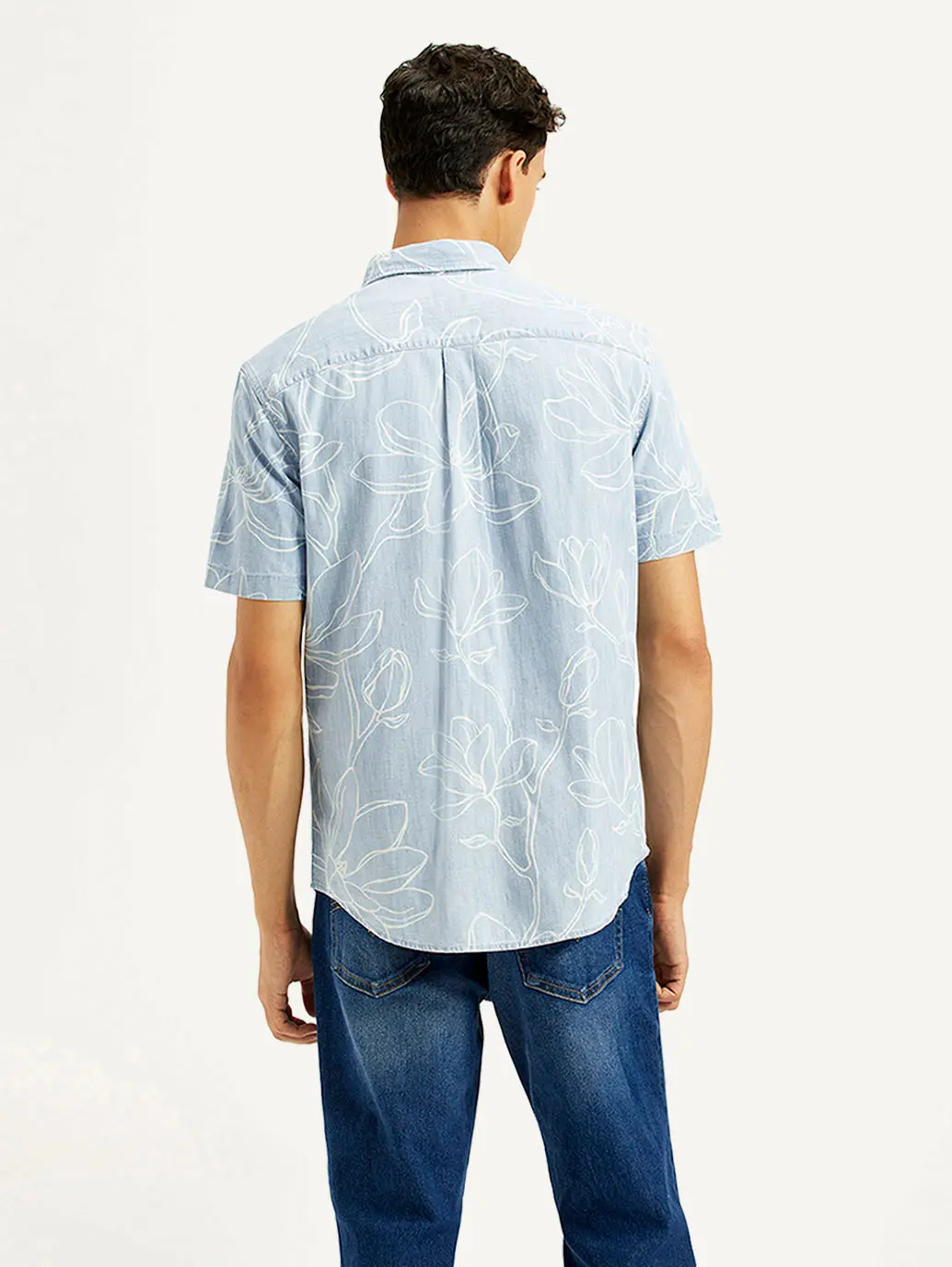 Men's Printed Slim Fit Shirt 3