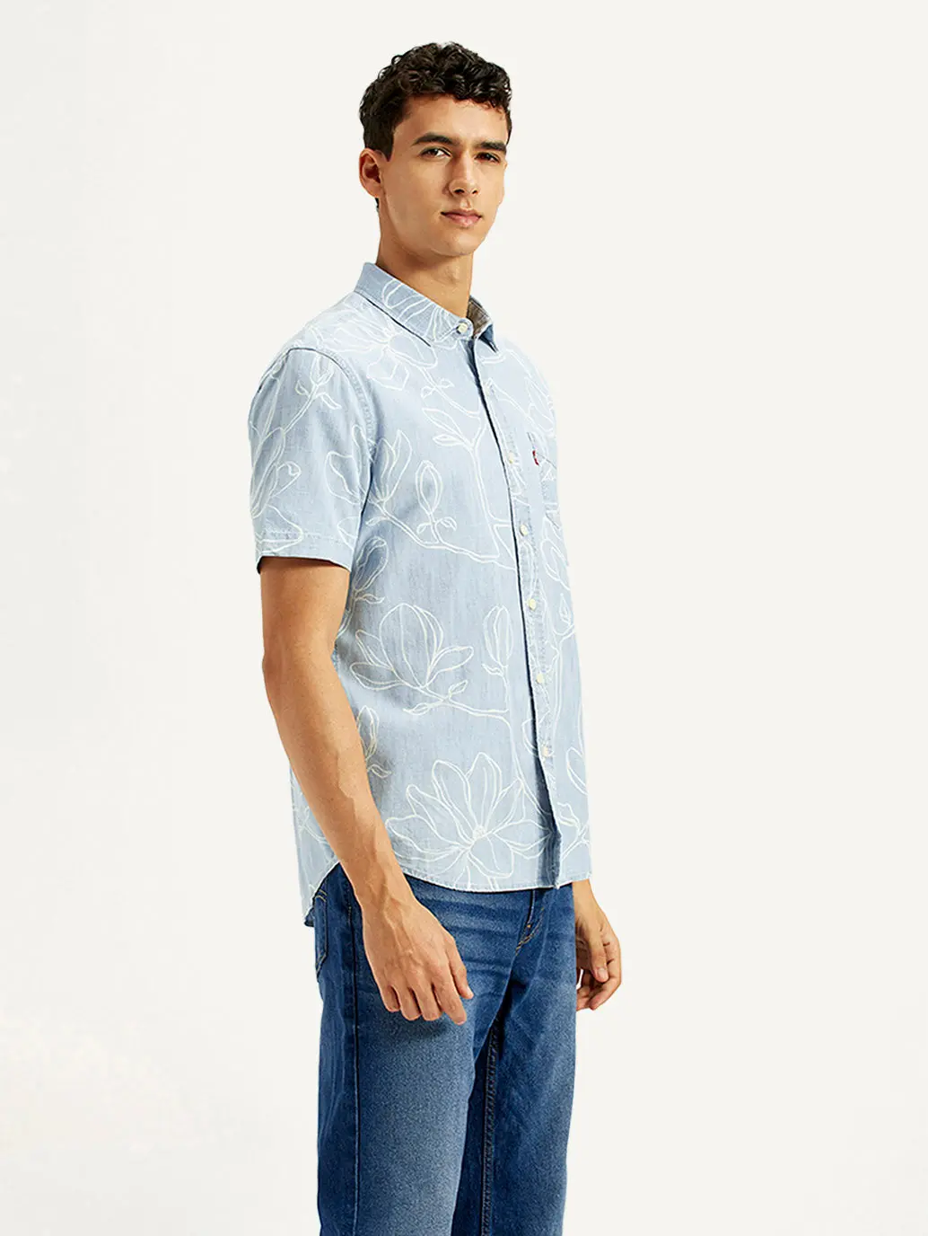 Men's Printed Slim Fit Shirt 5