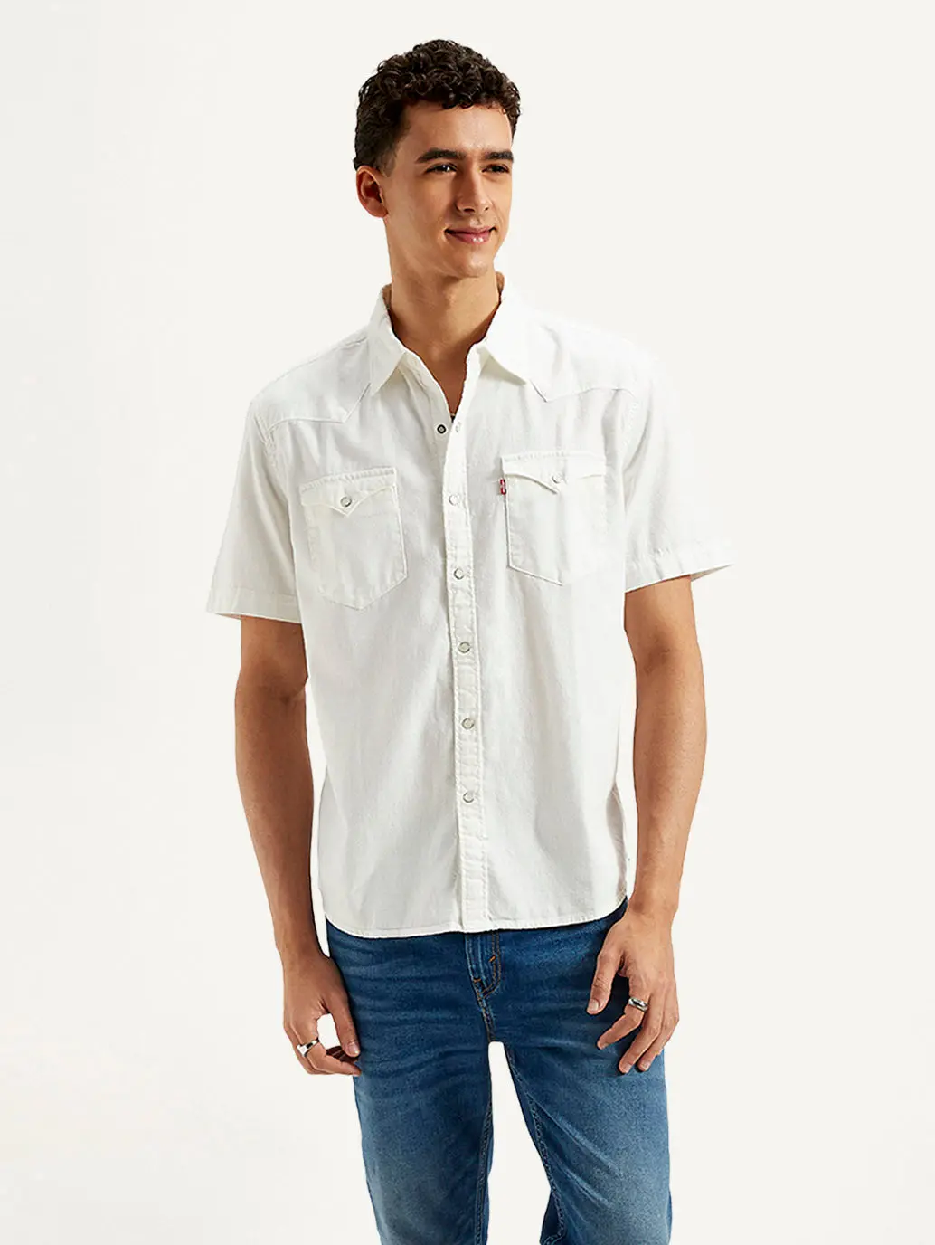 Men's Solid Slim Fit Shirt 1