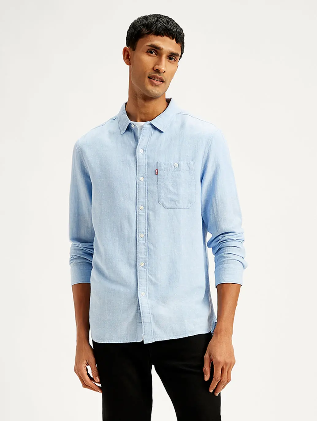 Men's Solid Slim Fit Shirt 1