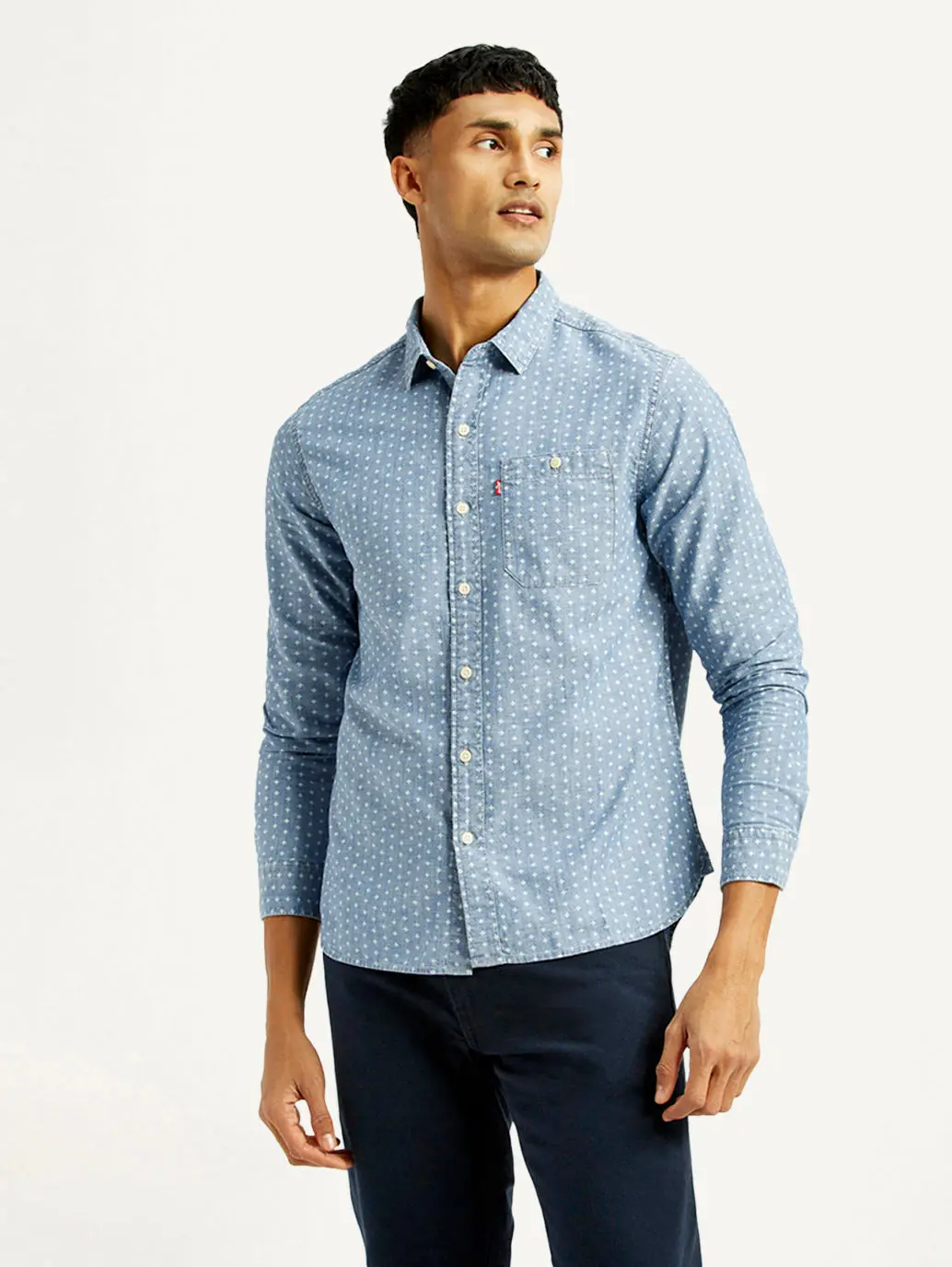 Men's Printed Slim Fit Shirt 2