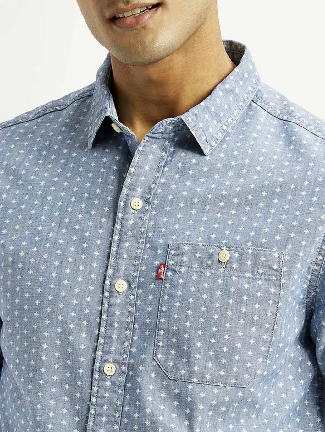 Men's Printed Slim Fit Shirt 4