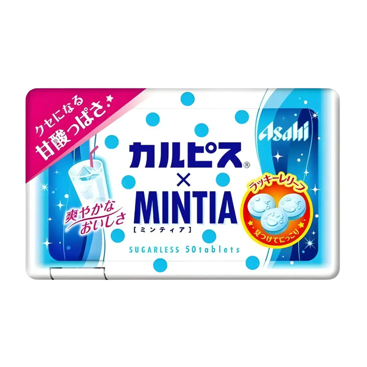 Asahi Mintia White Calpis Sugar Free 7G 1