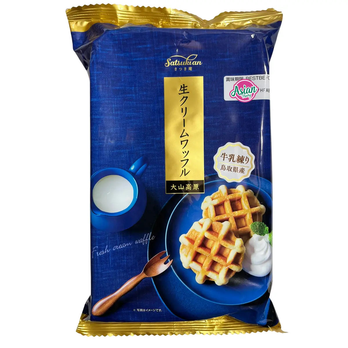 Satsukian's Fresh Cream Waffle 6Pcs 168G 1