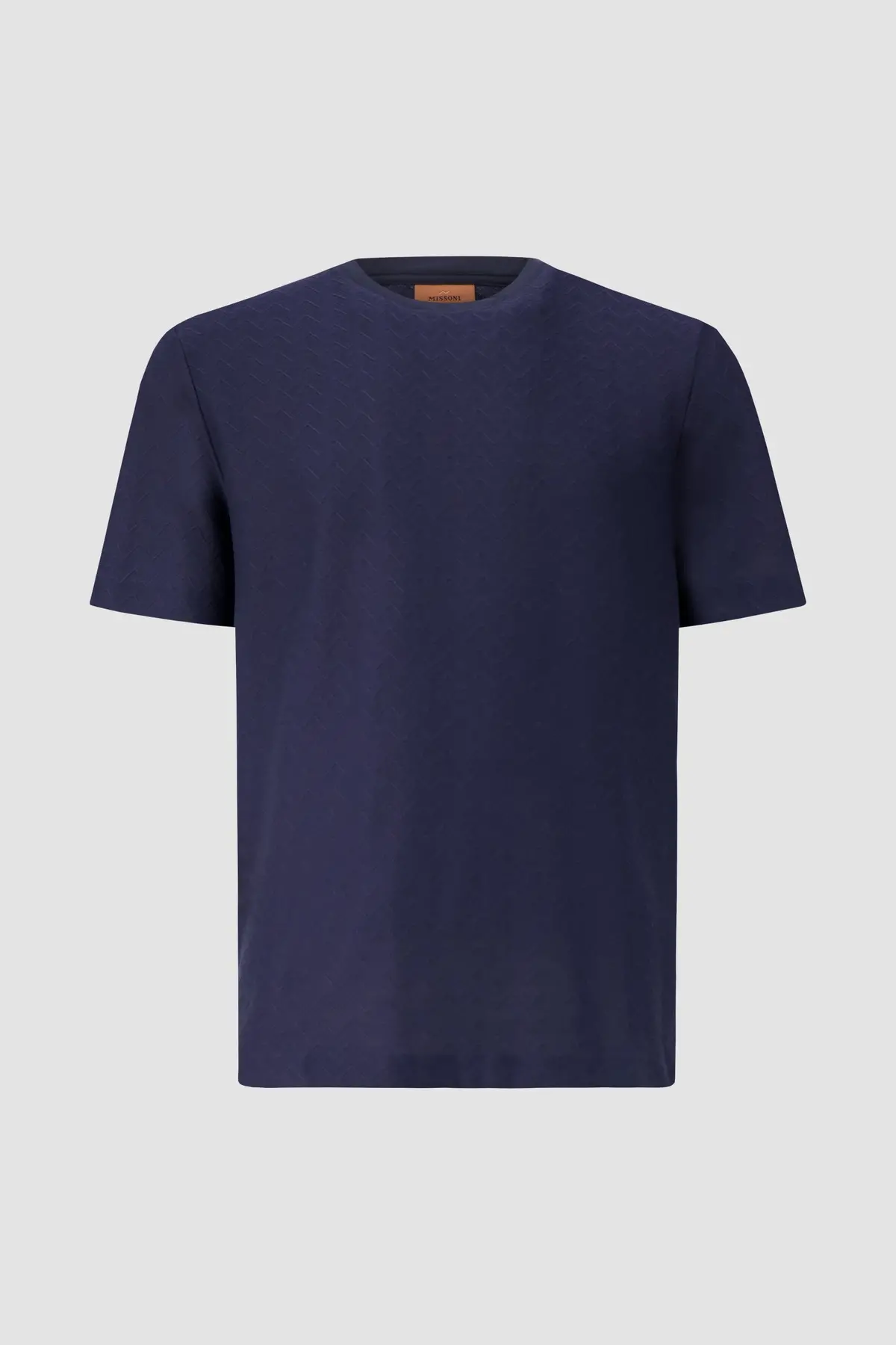 Missoni T-Shirt With Tone-On-Tone Zigzag Design 1