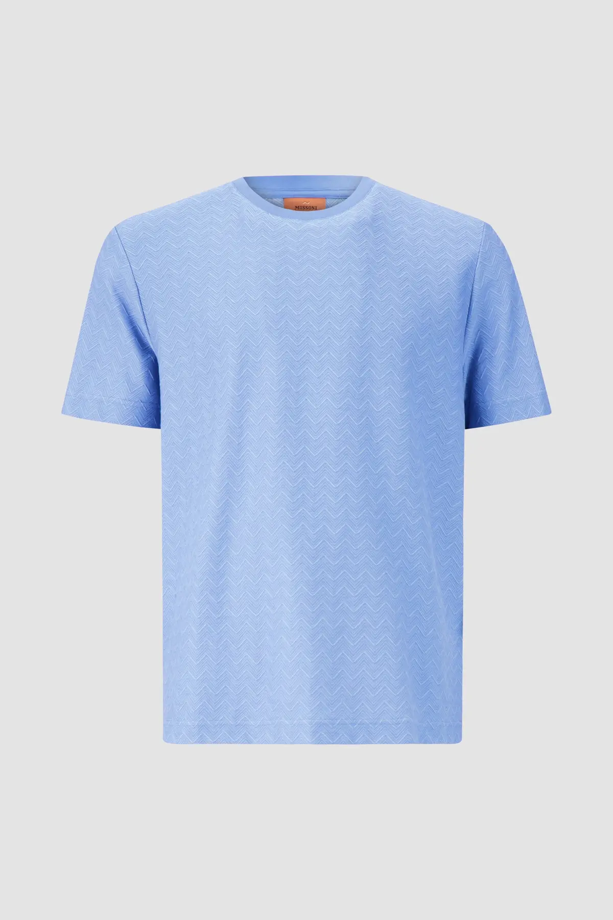 Missoni T-Shirt With Tone-On-Tone Zigzag Design 1