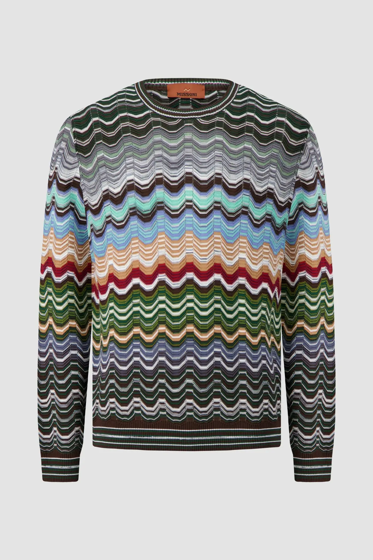Missoni Long-Sleeve Crewneck Sweater 1