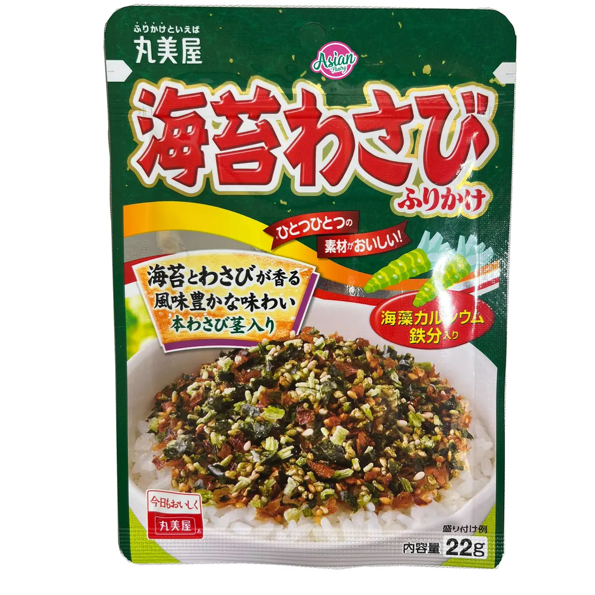 Marumiya Noriwasabi Furikake Np (Rice Seasoning) 22G 1