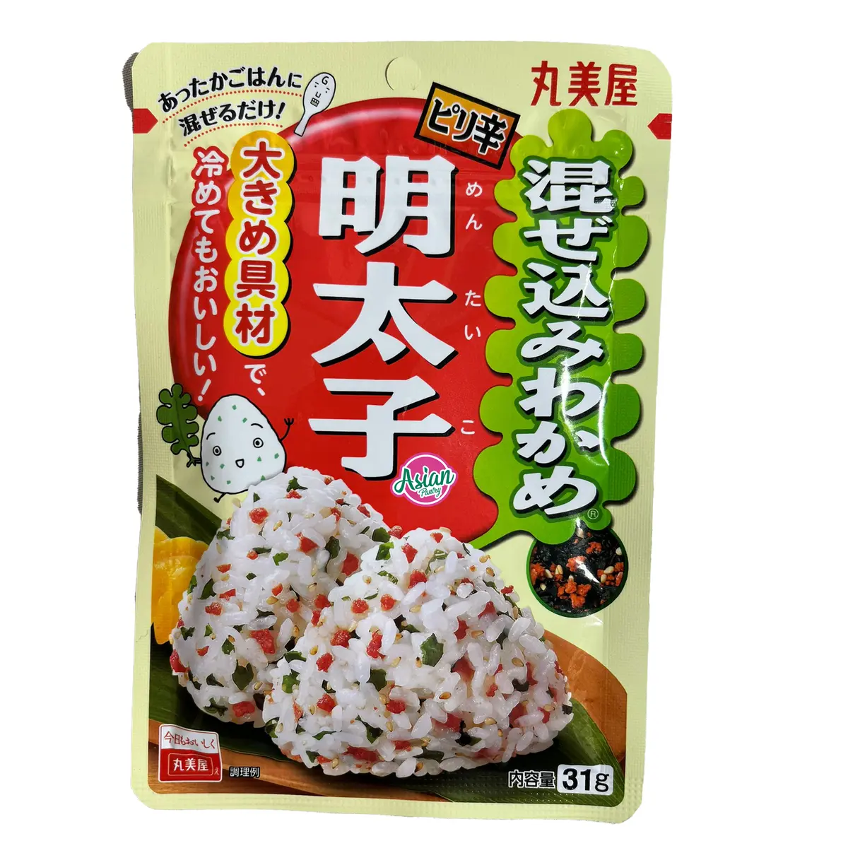 Marumiya  Furikake Mix Wakame Mentaiko (Rice Seasoning) 31G 1