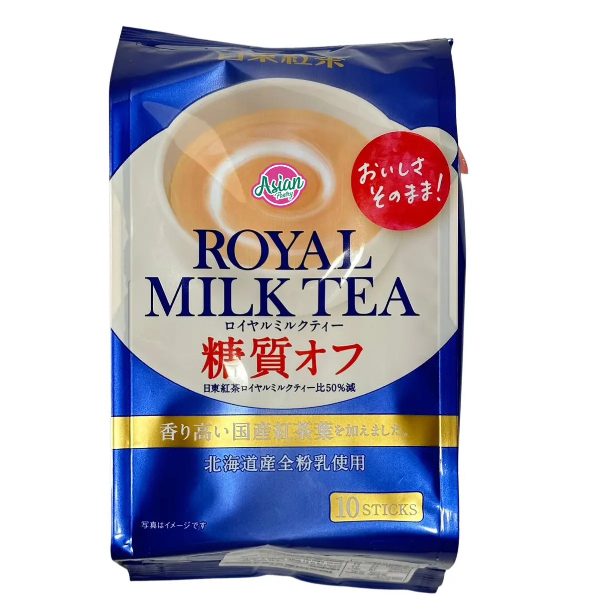 Nittoh-Tea Royal Milk Tea Sugar Off 10P 100G 1