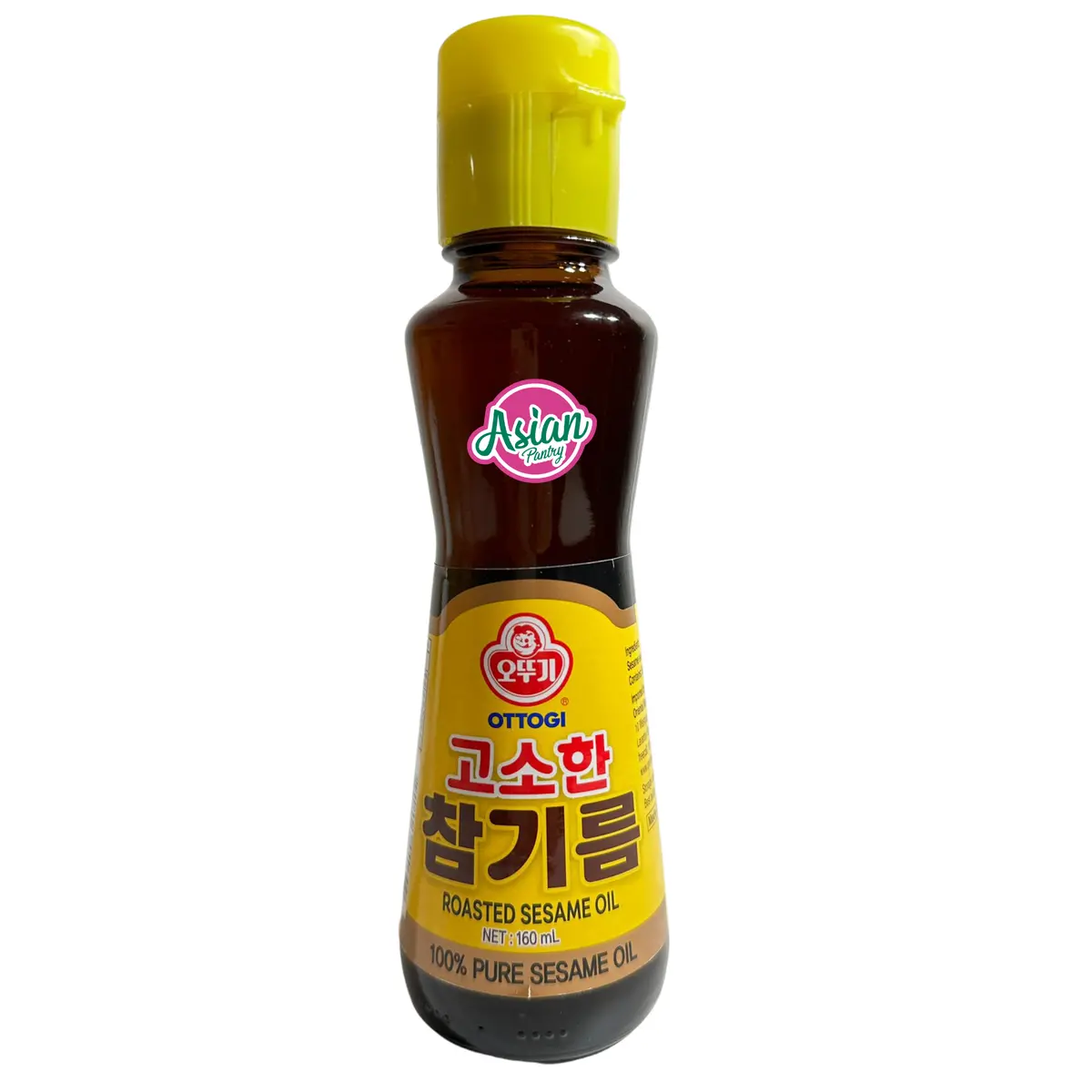 Ottogi 100% Pure Roasted Sesame Oil 160Ml 1