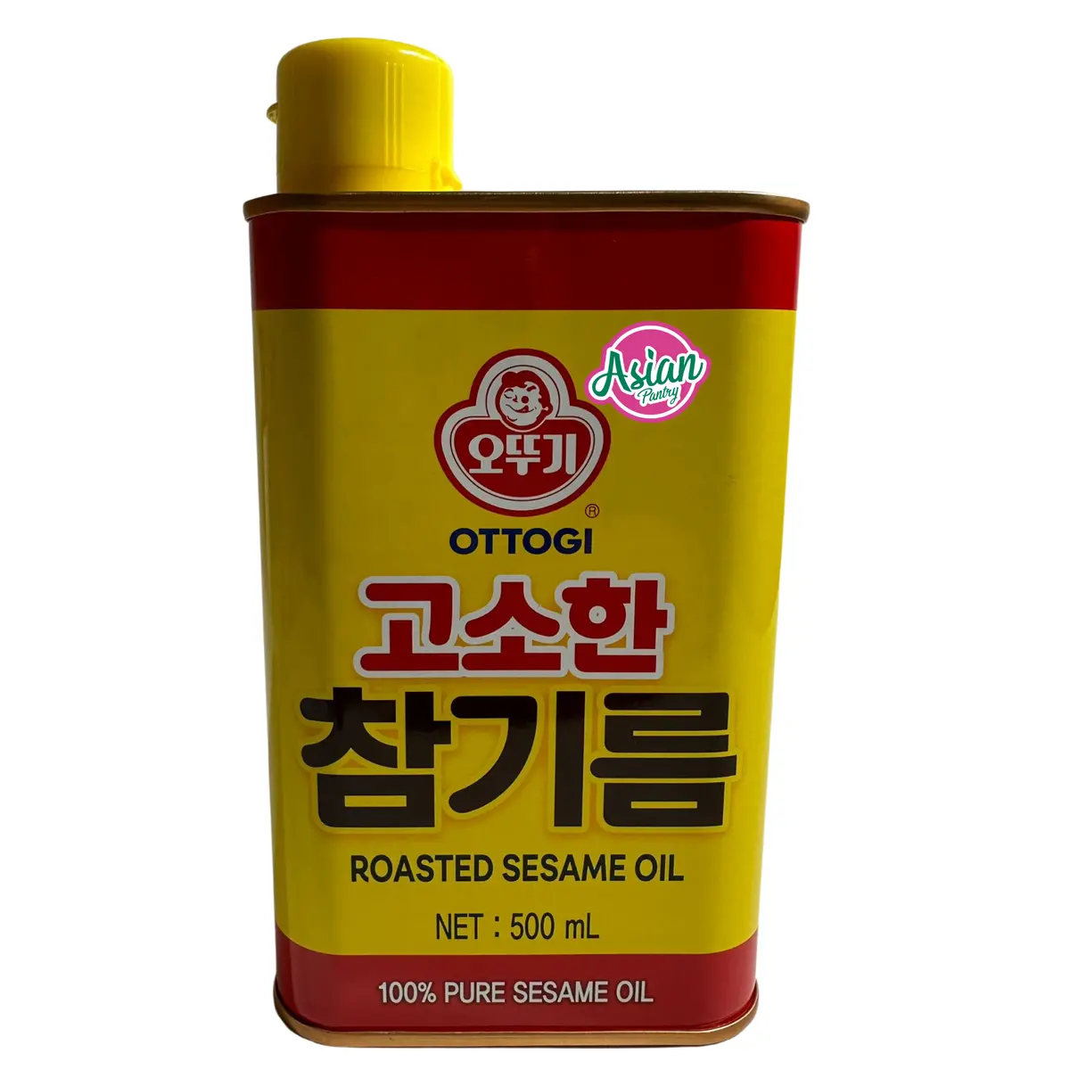Ottogi 100% Pure Roasted Sesame Oil 500Ml 1