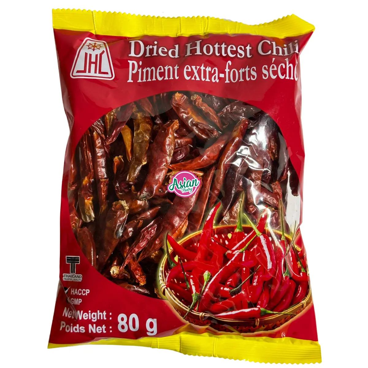 Jhl Dried Hottest Chilli  80G 1