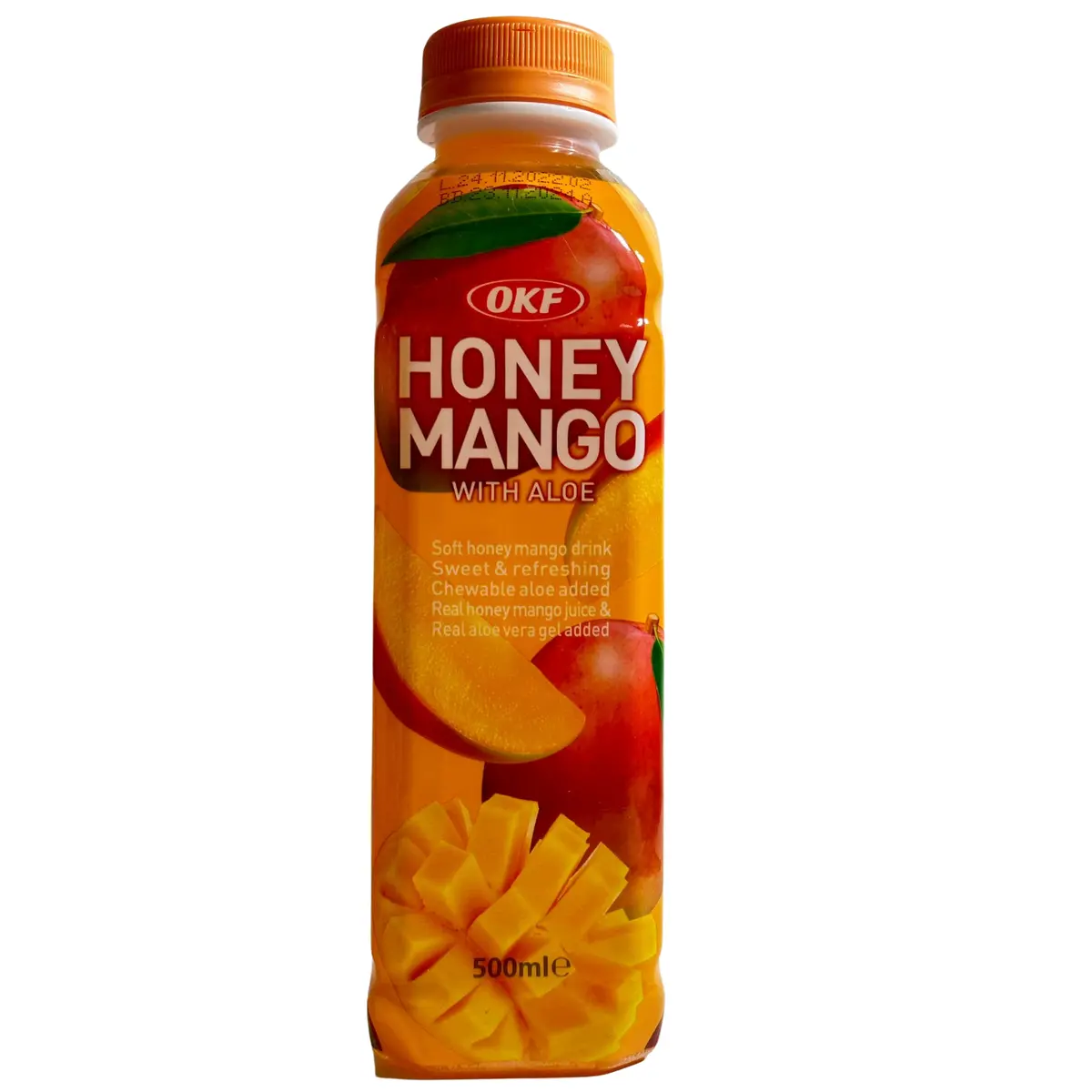 Okf Honey Mango With Aloe Drink 500Ml 1