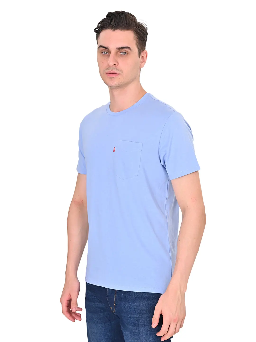Men's Solid Slim Fit T-Shirt 1