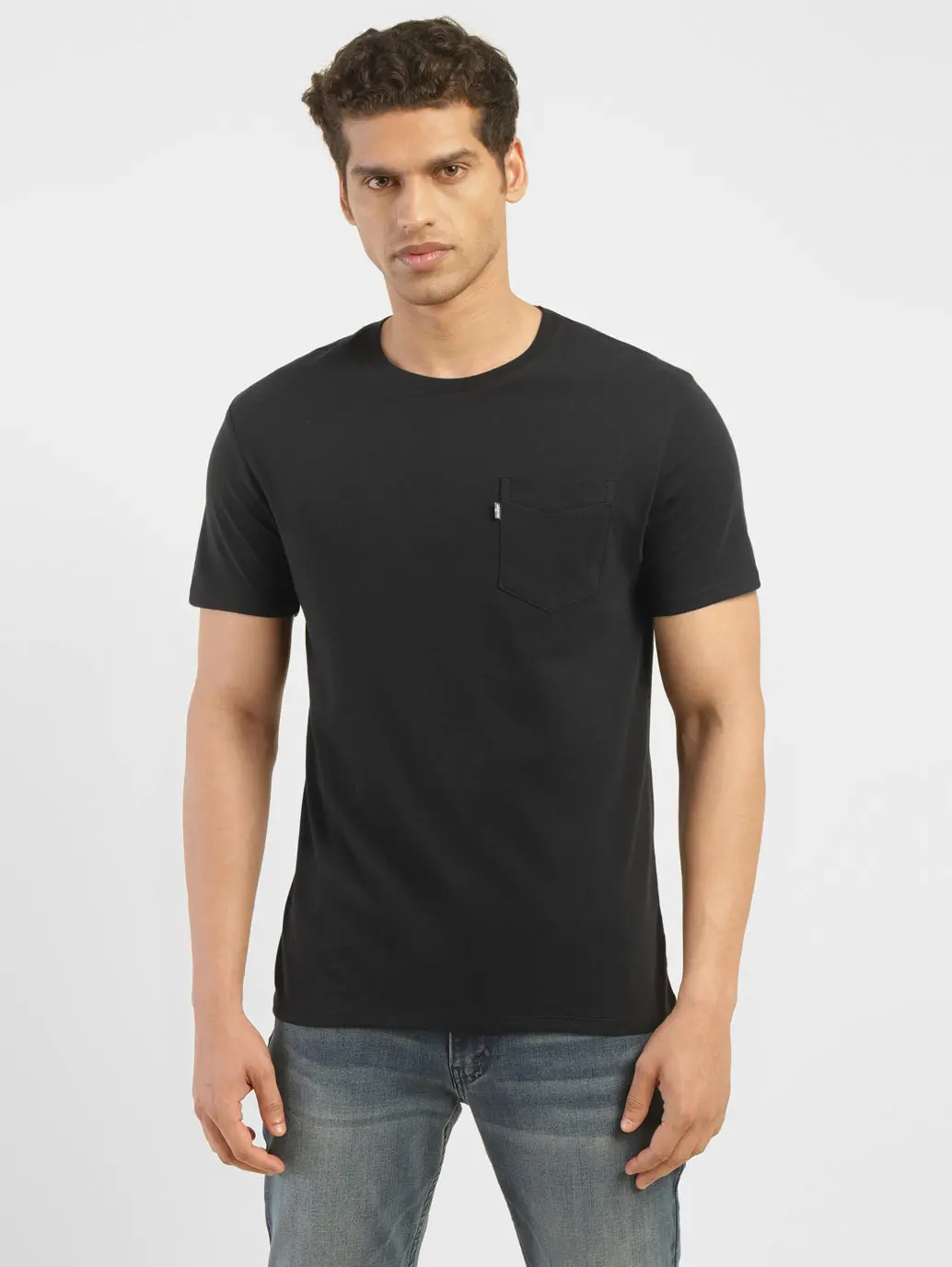 Men's Solid Slim Fit T-Shirt 1