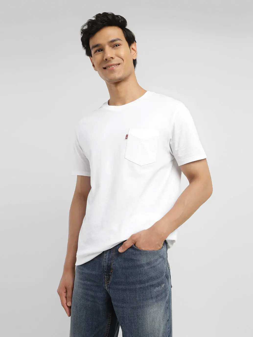 Men's Solid Slim Fit T-Shirt 1