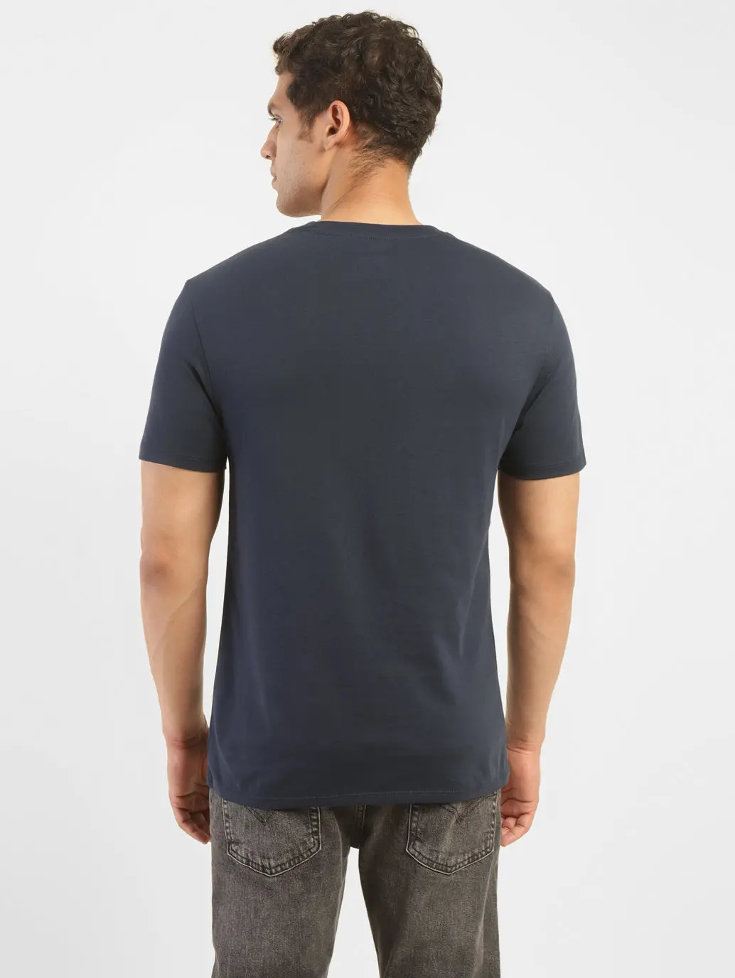 Men's Solid Slim Fit T-Shirt 3