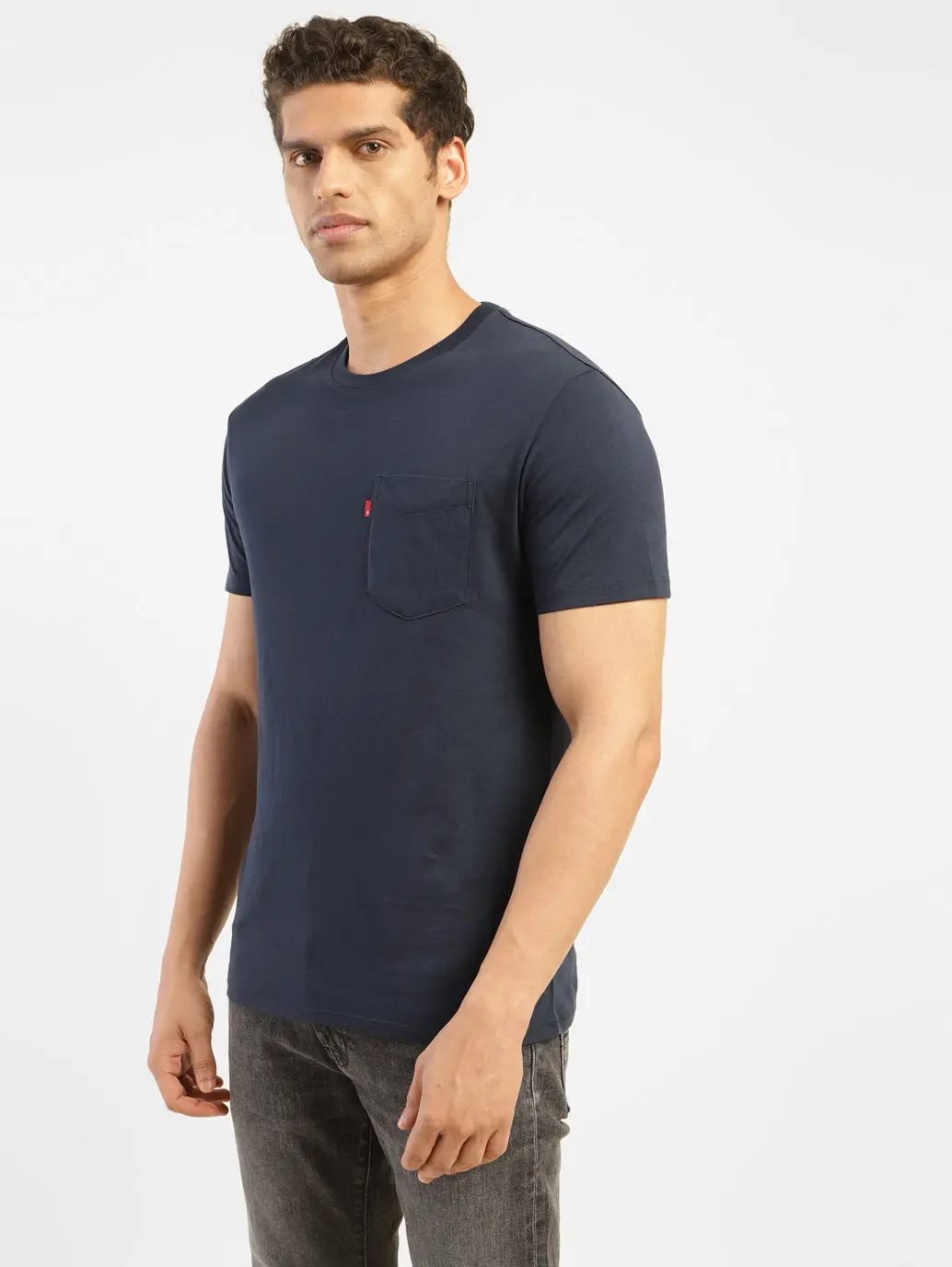 Men's Solid Slim Fit T-Shirt 4