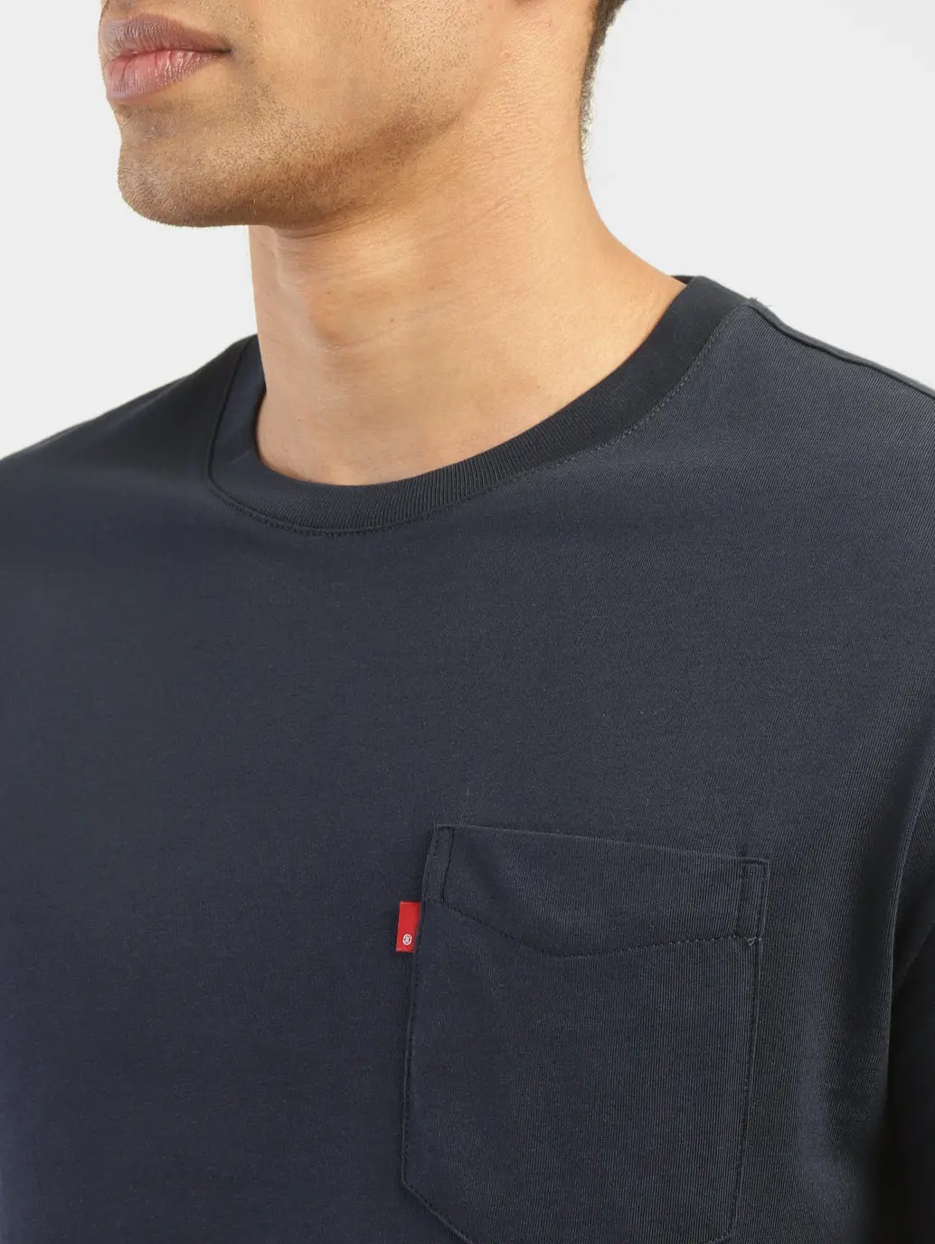 Men's Solid Slim Fit T-Shirt 5