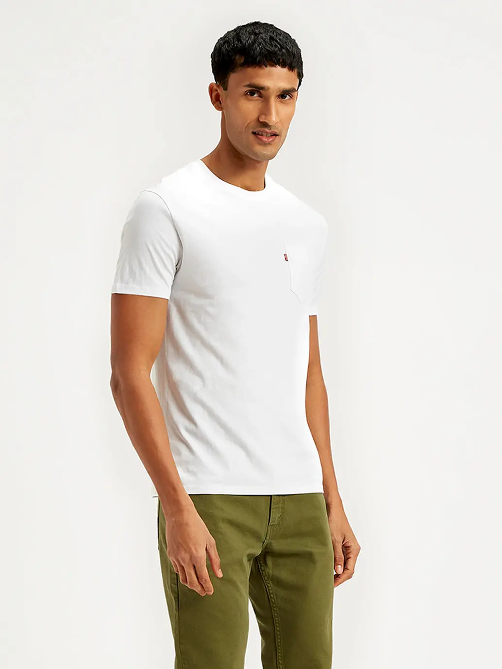 Men's Solid Slim Fit T-Shirt 1