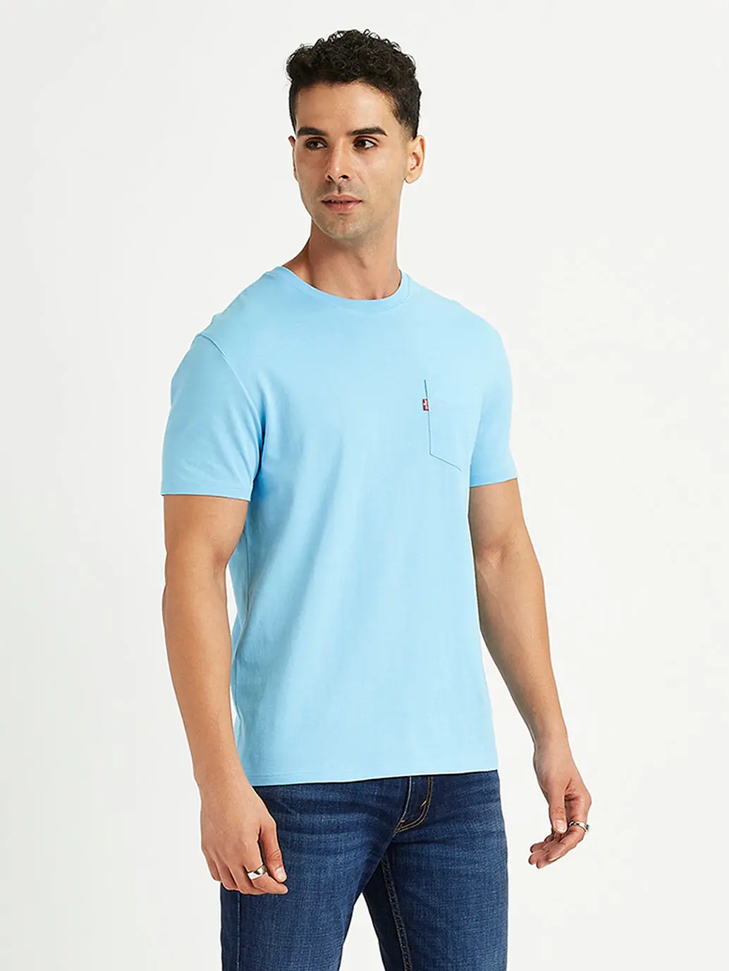 Men's Solid Slim Fit T-Shirt 1