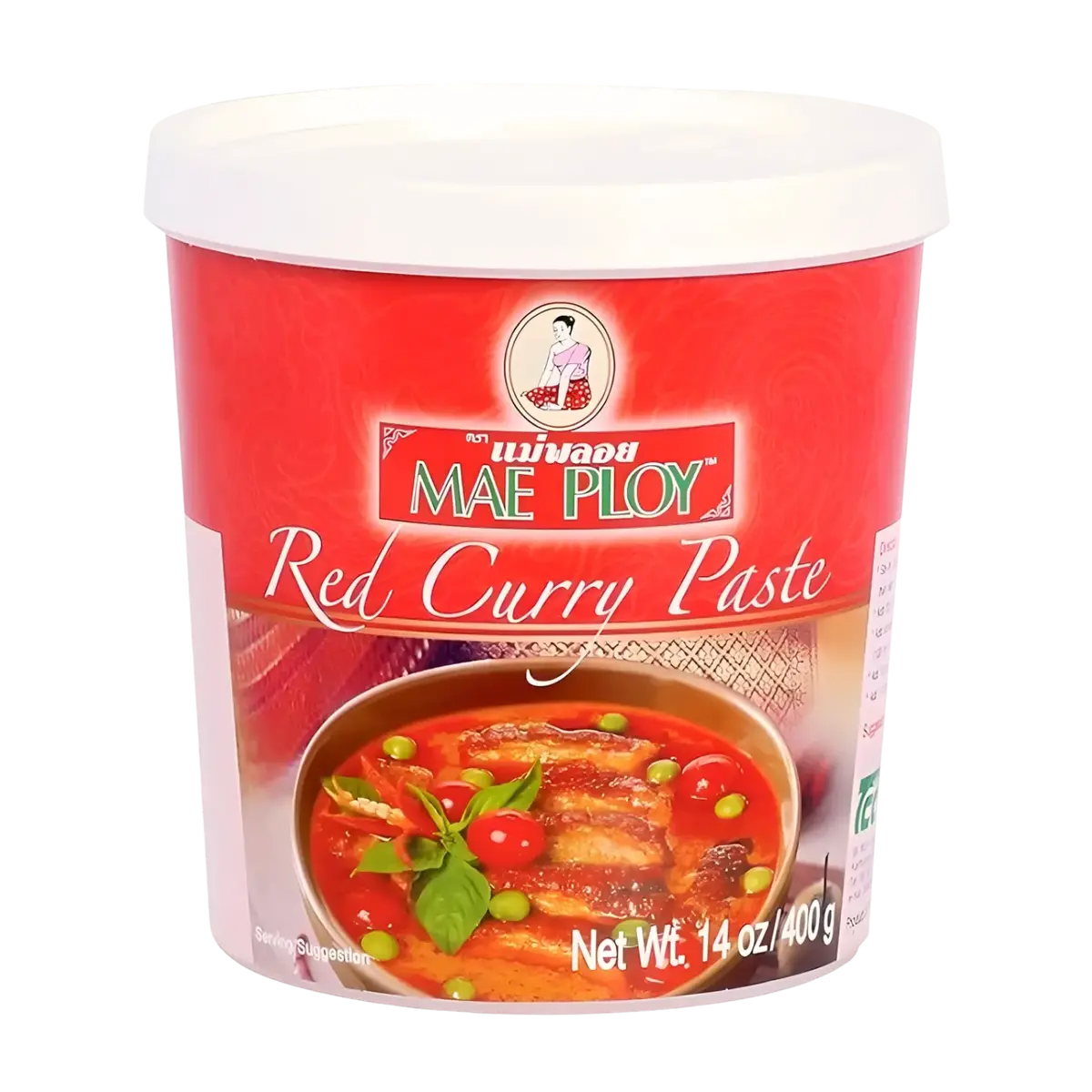 Mae Ploy Red Curry Paste 400G 1