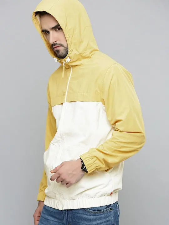 Men's Colorblock Hooded Jacket 2