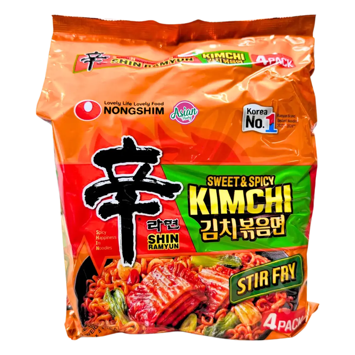 Nongshim Sweet & Spicy Kimchi Stir Fry 1