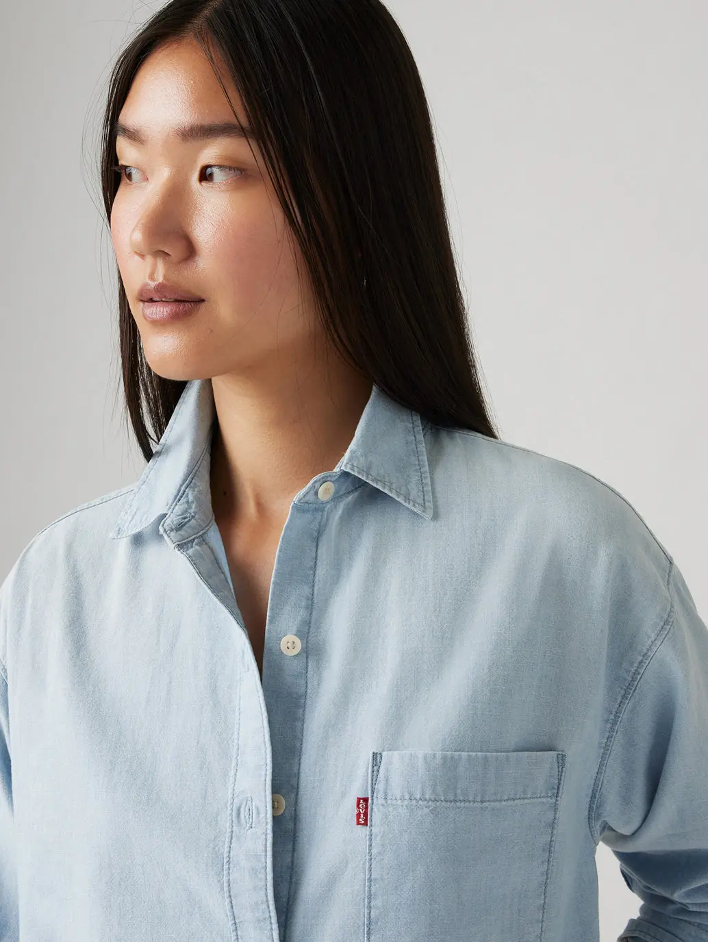 Women's Solid Relaxed Fit Shirt 4