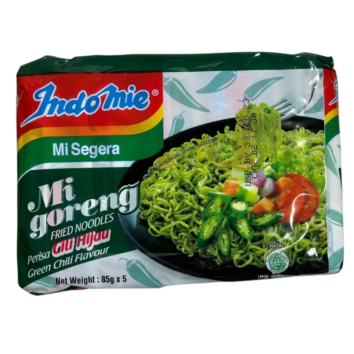 Indomie Mi Goreng Green Chilli Instant Fried Noodle 1