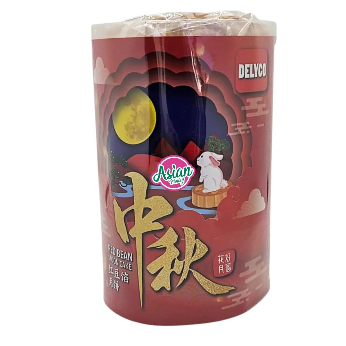 Delyco Red Bean Mooncake  480G 1