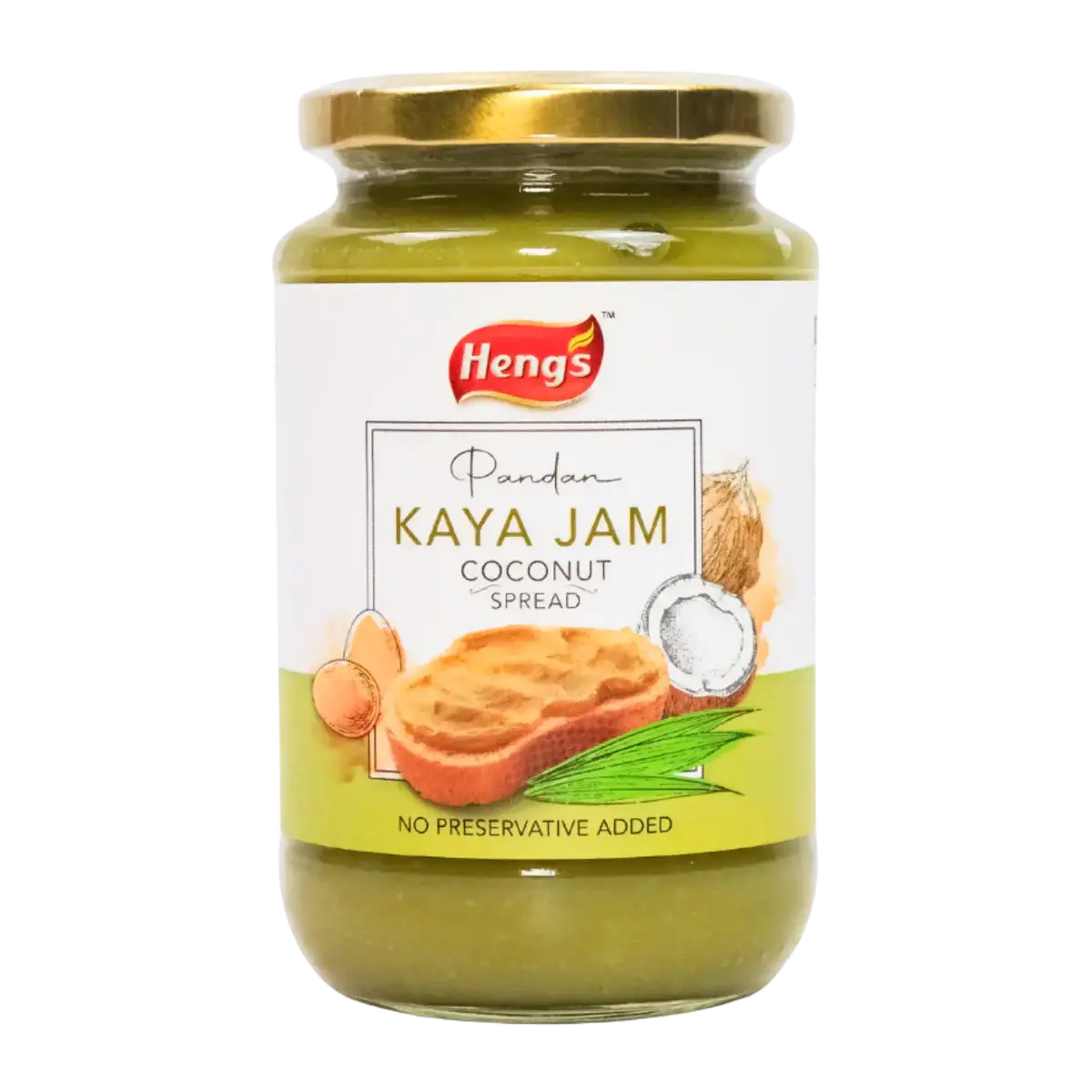 Heng's Nyonya Kaya Pandan Jam 420G 1
