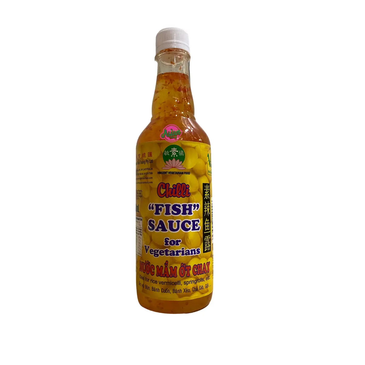 Vvf Vegetarian Chilli Fish Sauce 520Ml 1