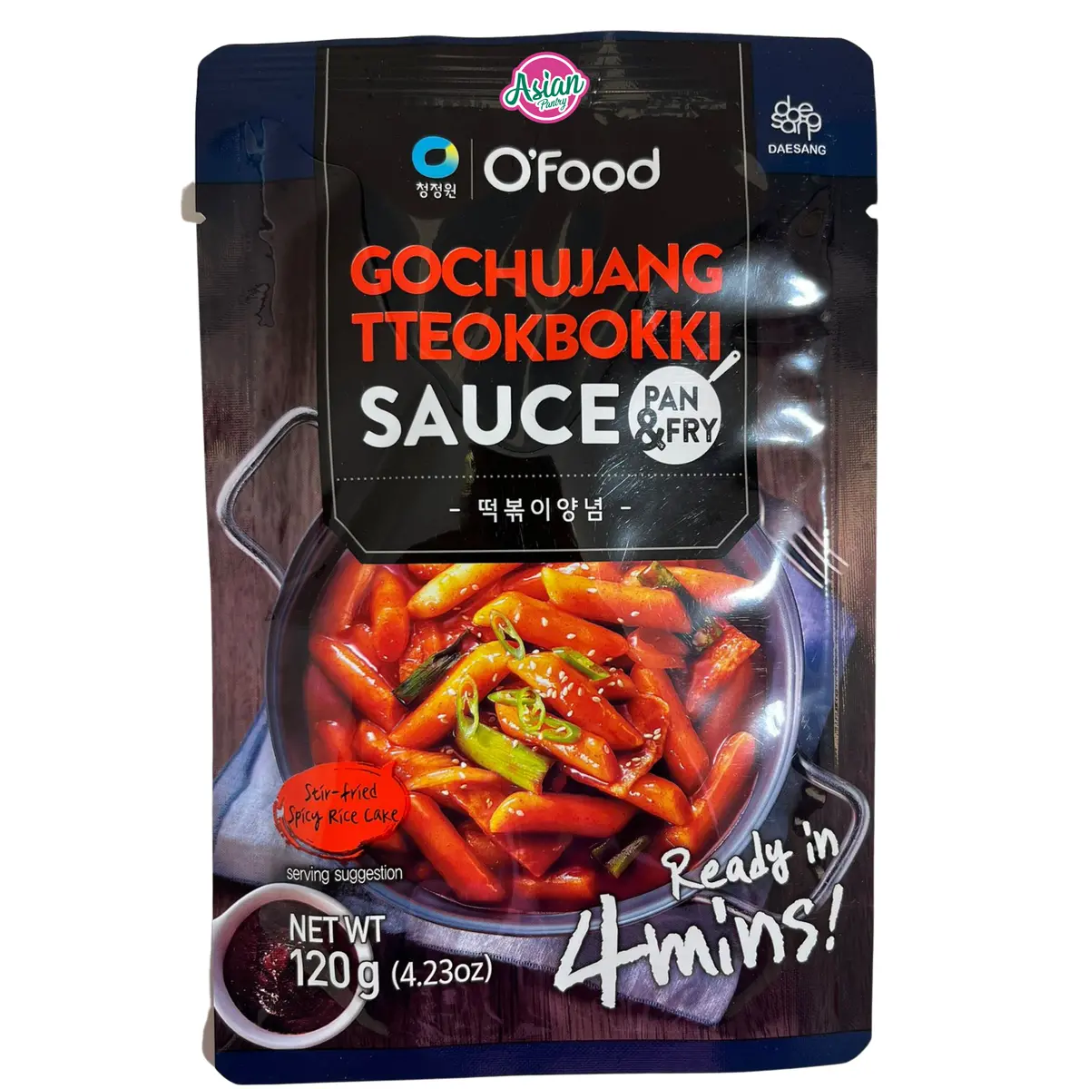 Chung Jung One O'food Gochujang Tteokbokki Sauce 120G 1