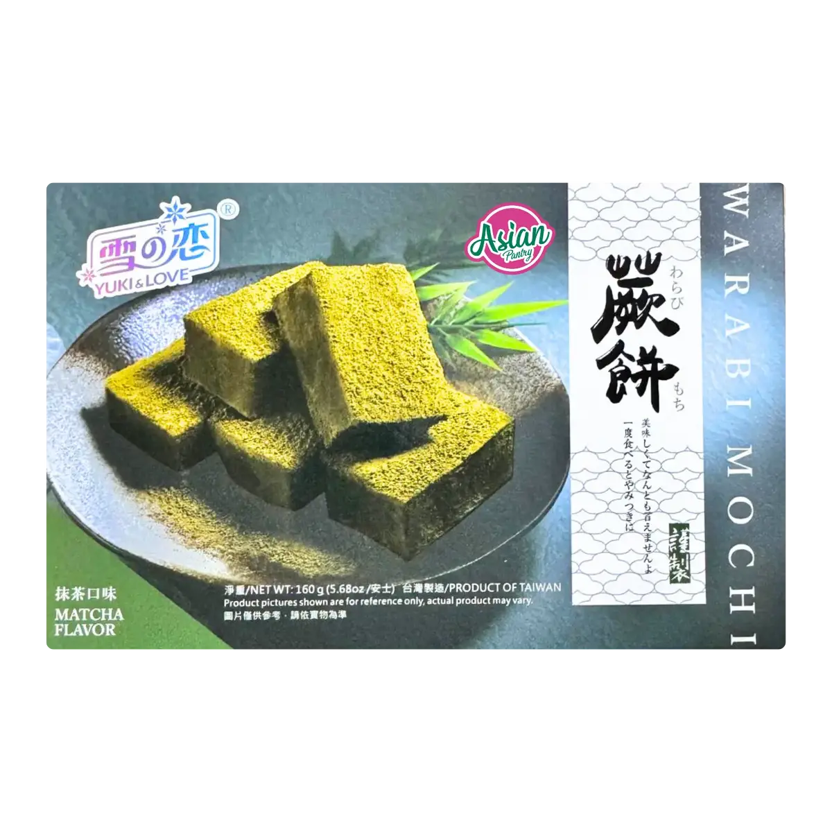 Yuki & Love Warabi Mochi Matcha Flavour 160G 1