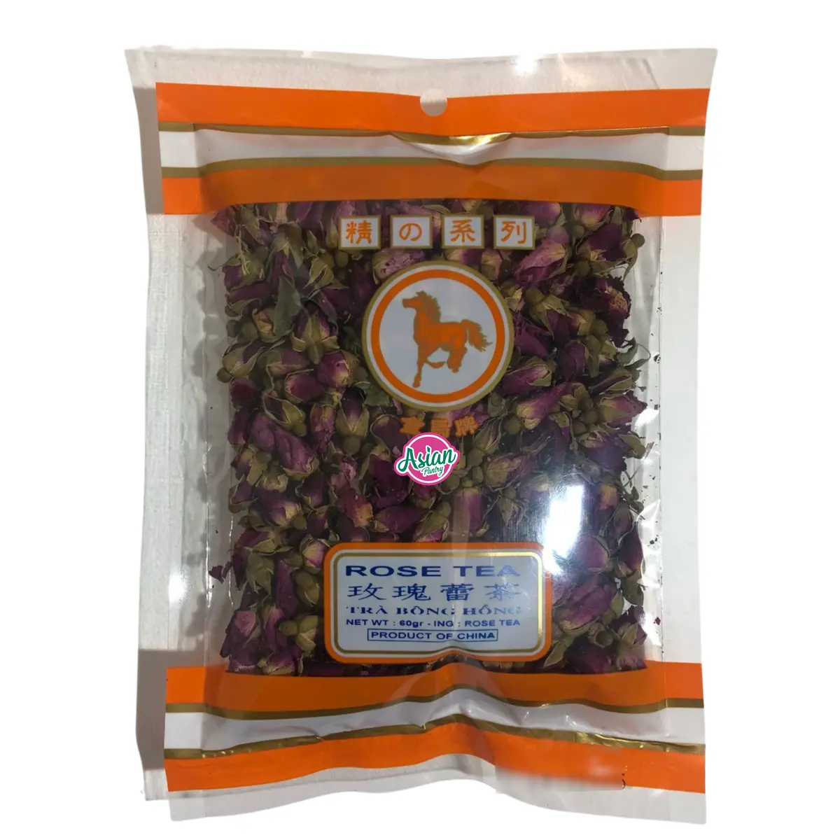 Horse Brand Rose Tea 60G 1
