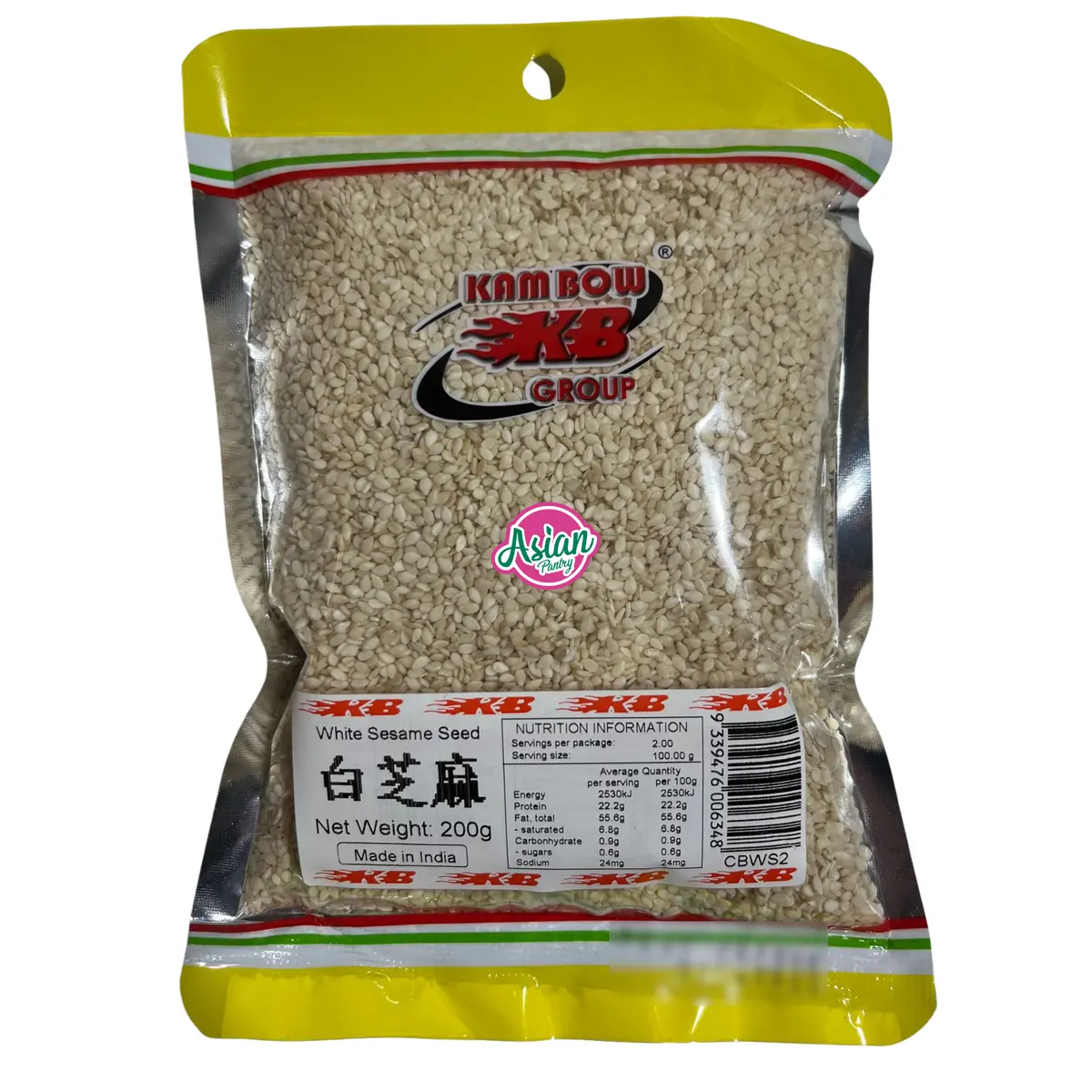 Kambow White Sesame Seed 200G 1