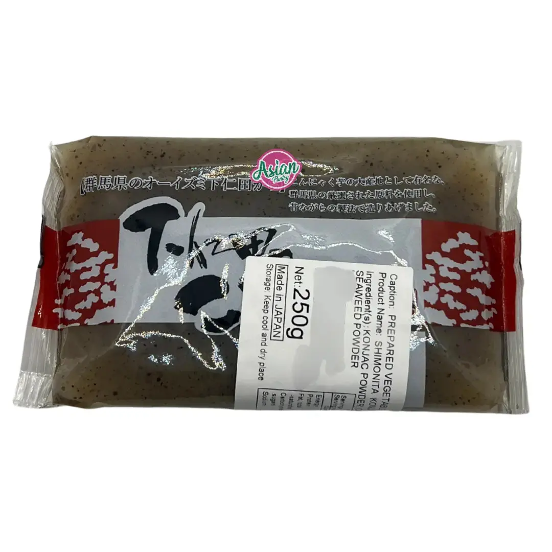 Shimonita Konnyaku Black 250G 1