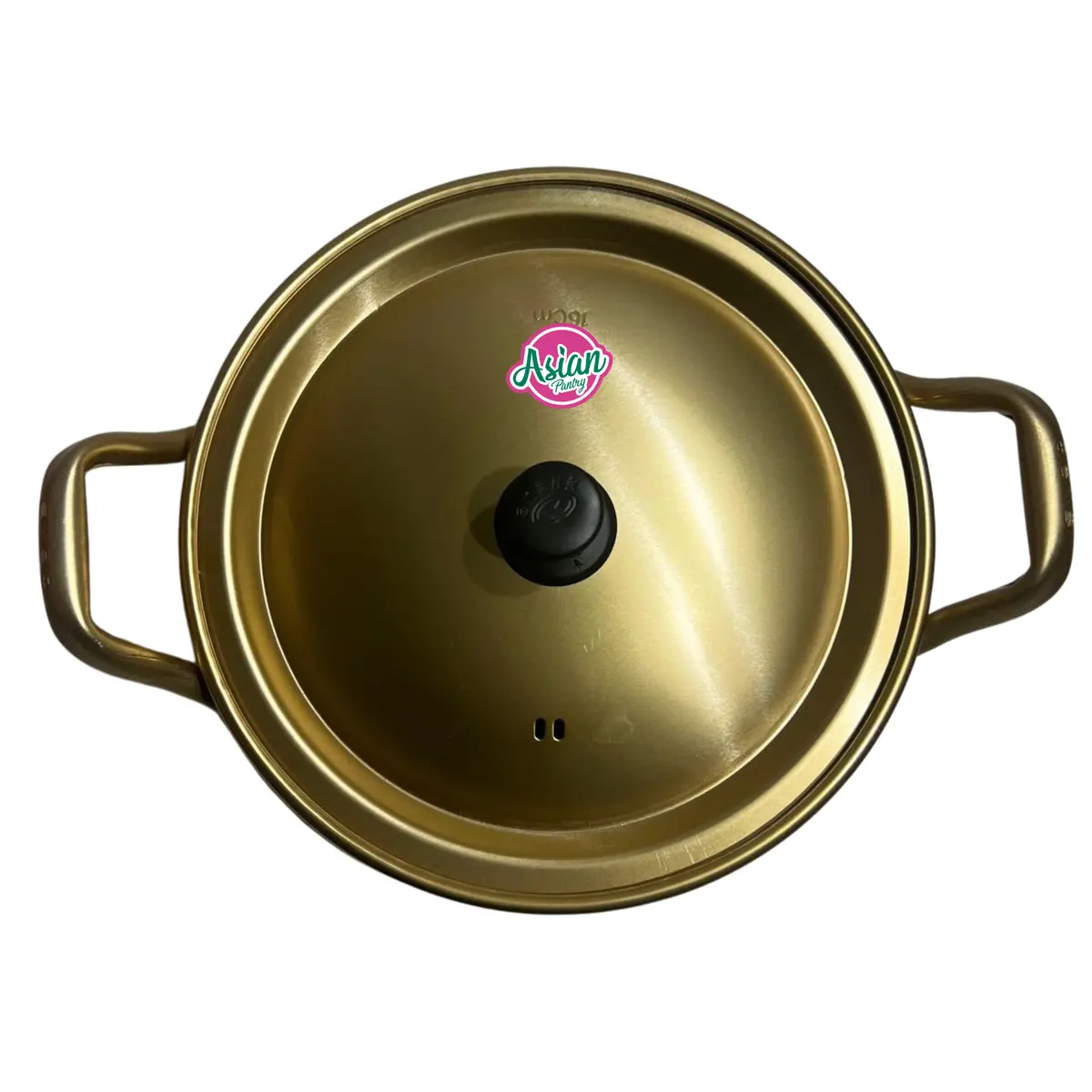 Kaesung Dongsuh Aluminum Korea Yellow Handle Pot 16Cm (Golden Ramen Pot) 1