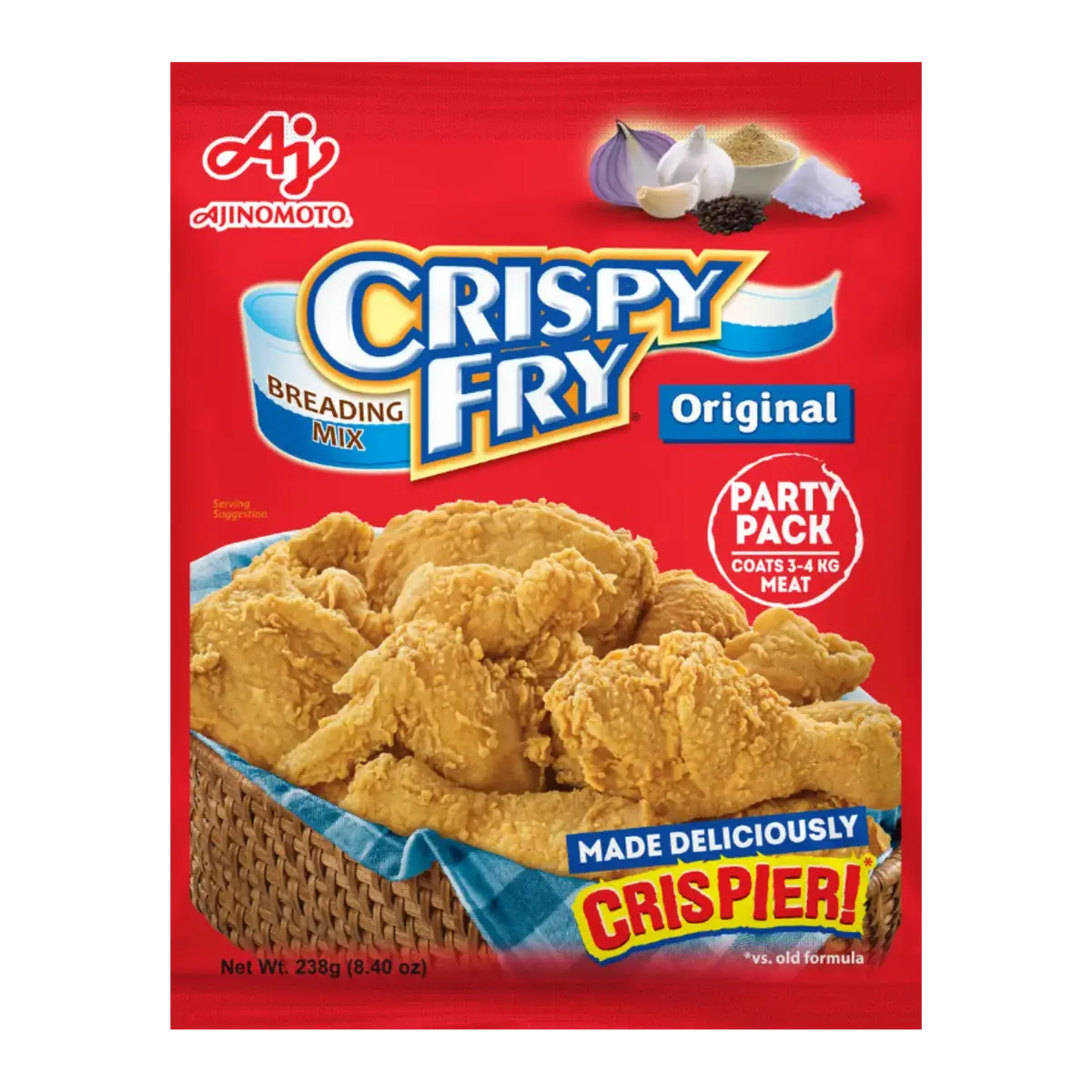 Ajinomoto Crispy Fry Original Party Pack 238G 1