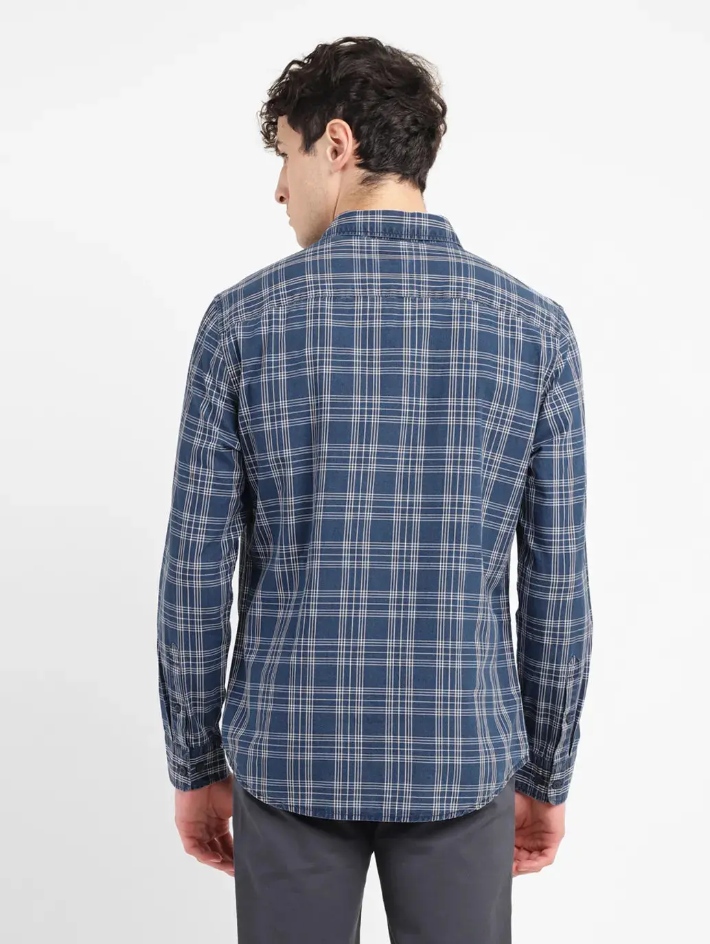 Men's Checkered Slim Fit Shirt 3