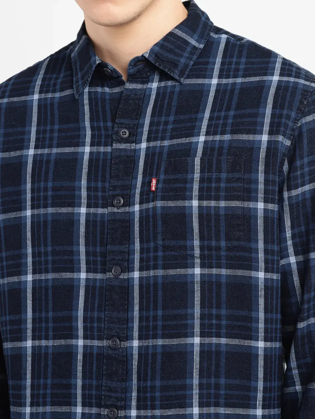Men's Checkered Slim Fit Shirt 4