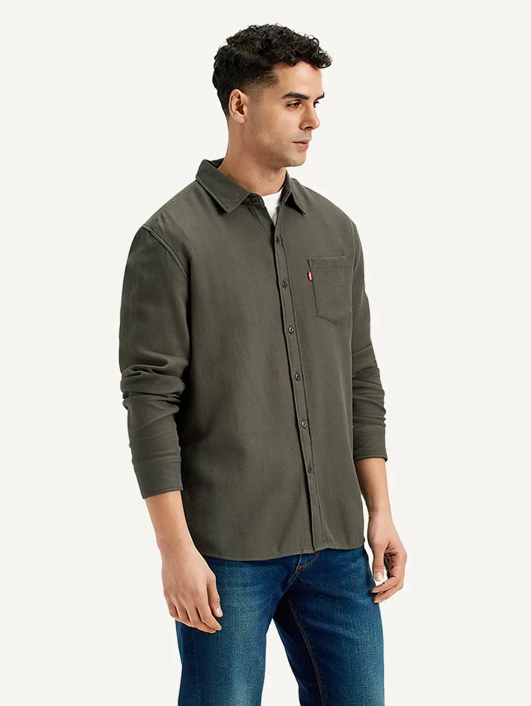 Men's Textured Slim Fit Shirt 5