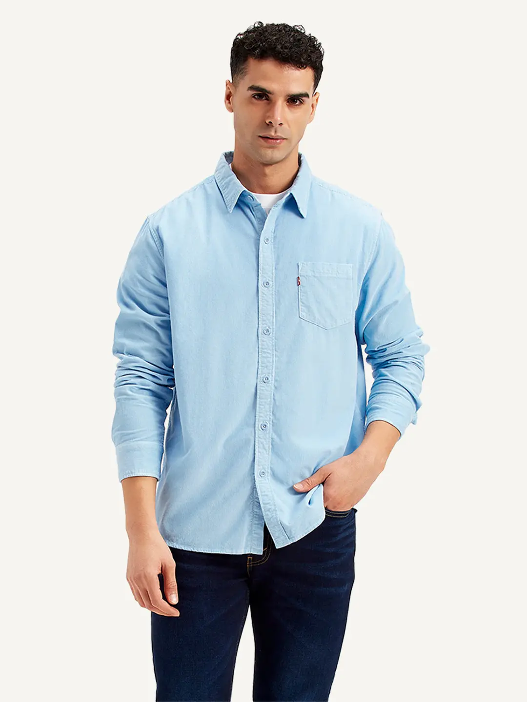 Men's Solid Slim Fit Shirt 2