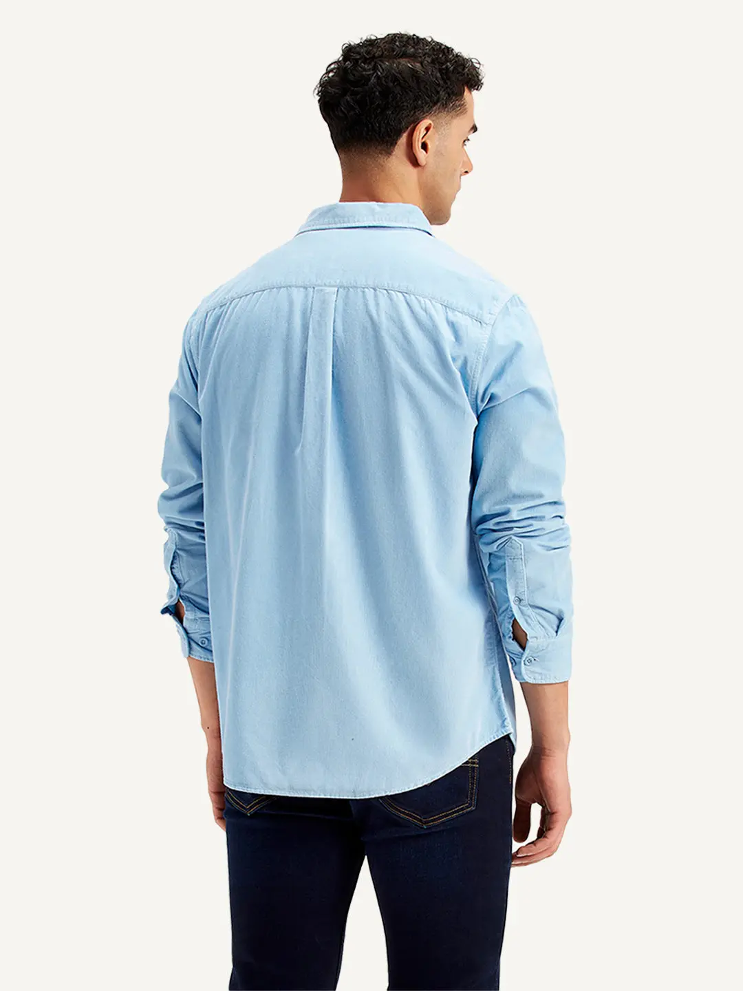 Men's Solid Slim Fit Shirt 3