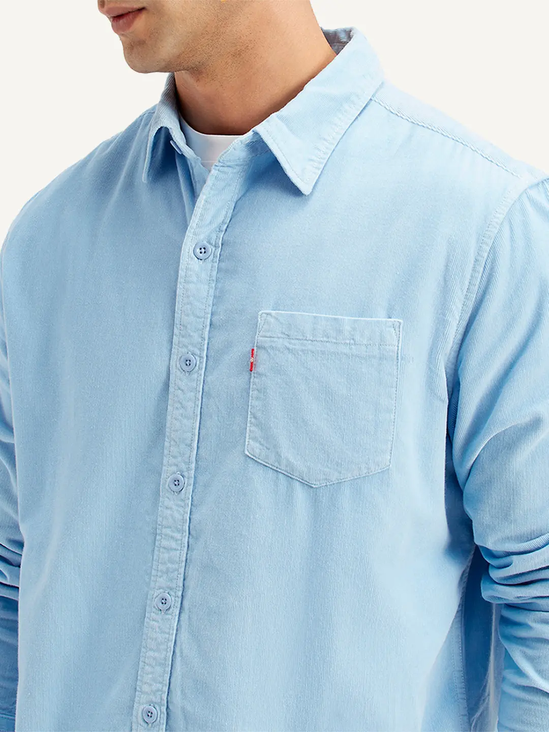 Men's Solid Slim Fit Shirt 5