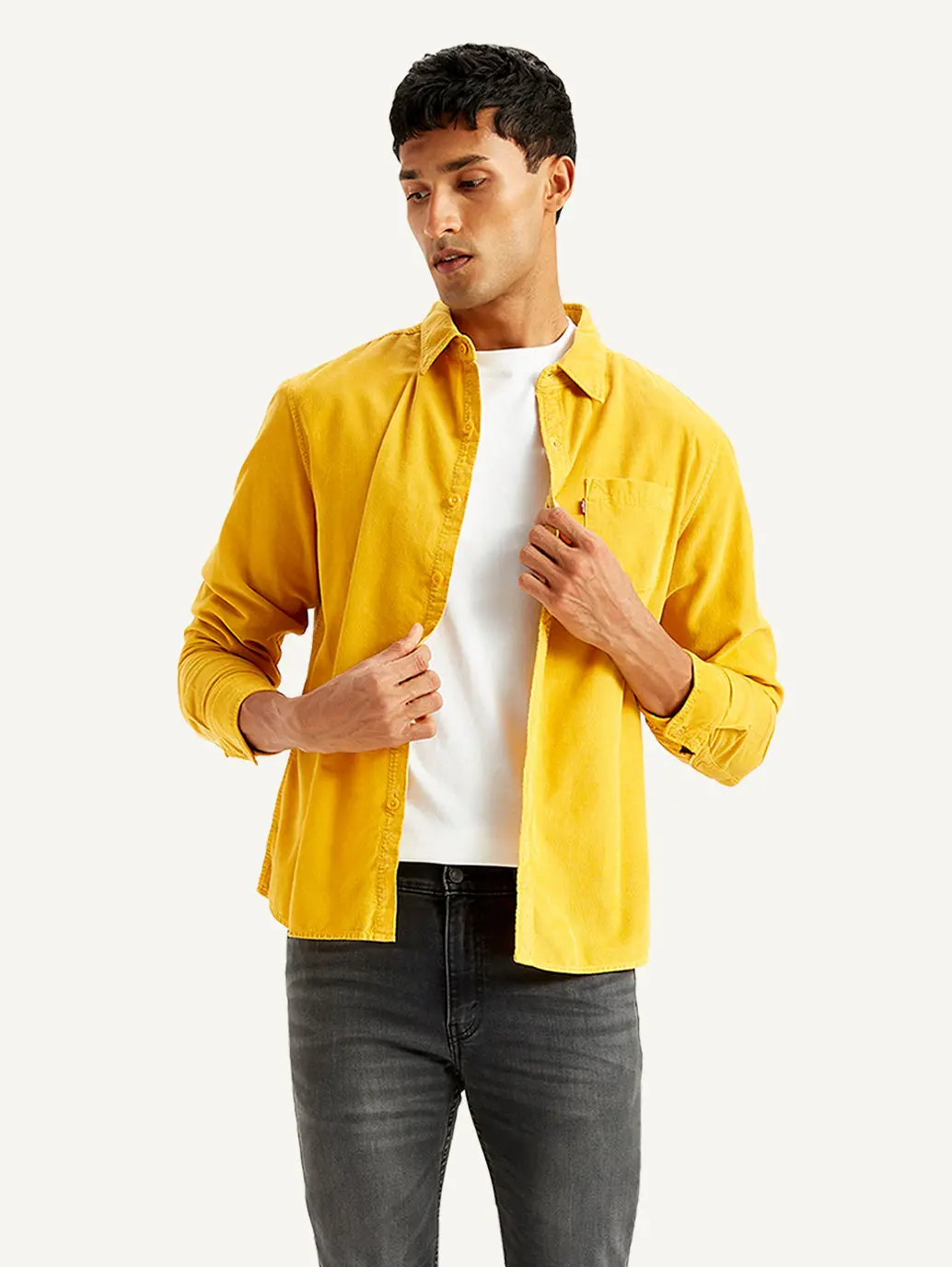 Men's Solid Slim Fit Shirt 1